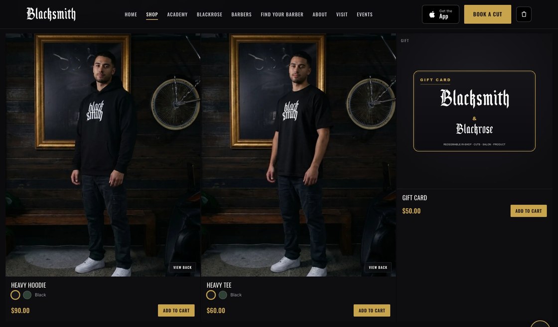 Blacksmith Barbers